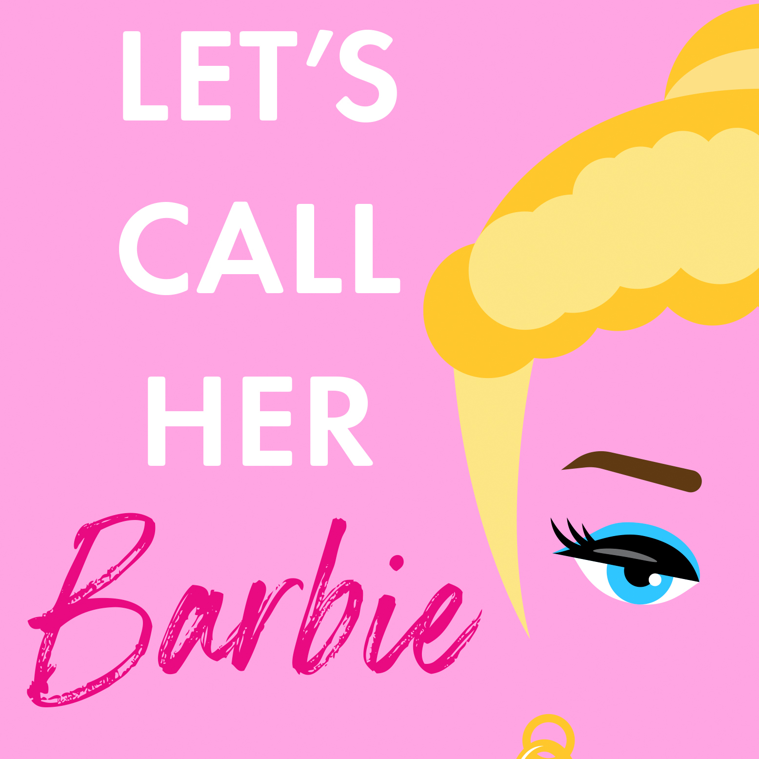 Evening Book Club  -  Let's Call Her Barbie - logo